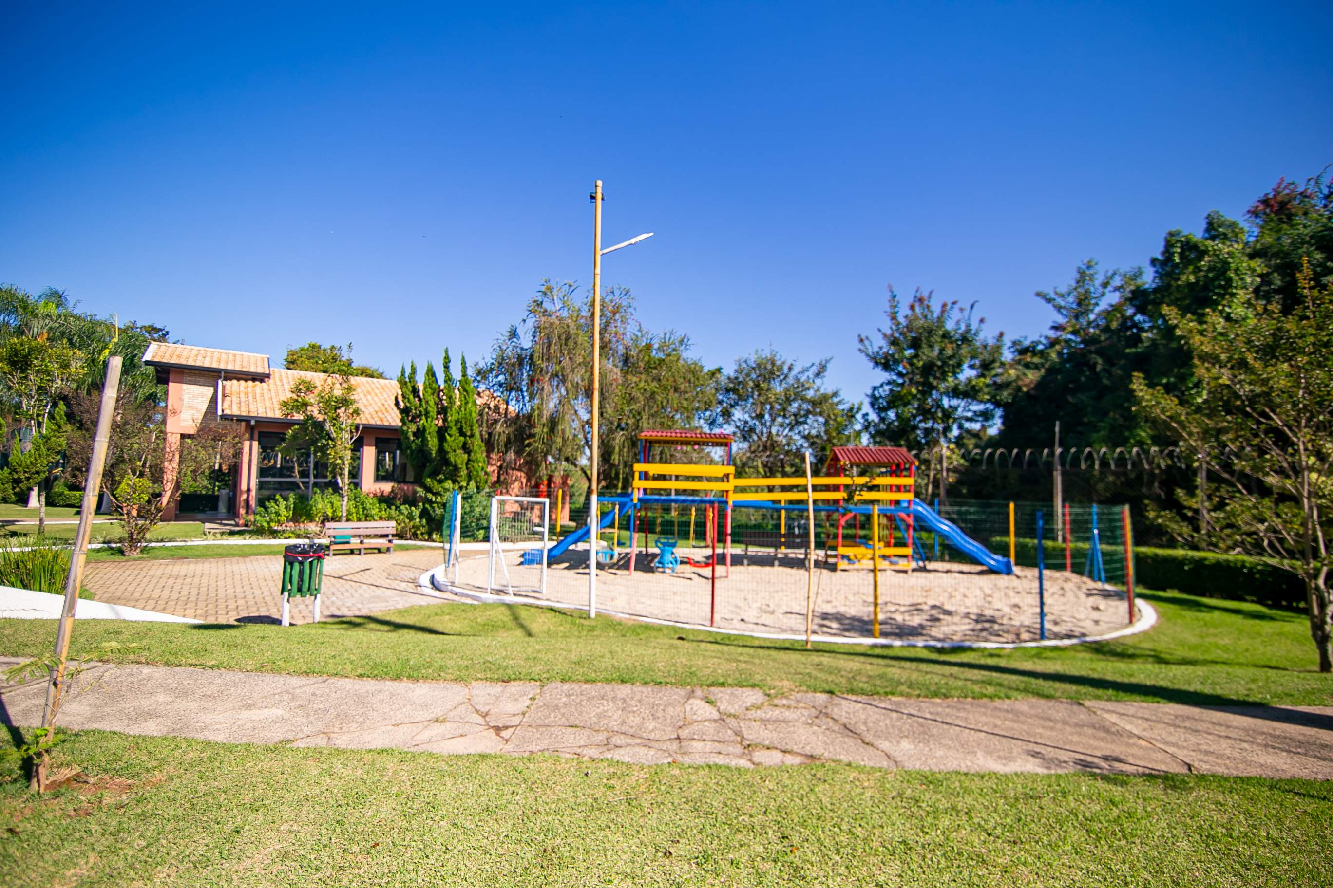 Área social do condomínio